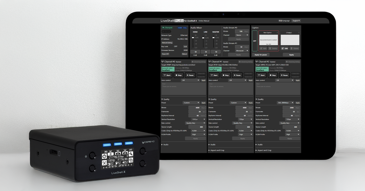 [Update 16 April] LiveShell X New Live Streaming System Firmware Released, an Announcement for Dashboard End of Service in May 2025.